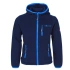 Kurtka polarowa dziecięca TrollKids Kids Stavanger Jacket navy/light blue wiatroszczelna niebieska (706-110)