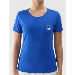 T-shirt regular z nadrukiem damski 4F 4FRSS24TTSHF2547-36S T-shirt regular z nadrukiem damski 4F 4FRSS24TTSHF2547-36S