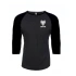 WTB Koszulka RAGLAN długi rękaw szaro czarna L