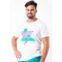 T-shirt męski F92I03JR03D A009 biały - Guess