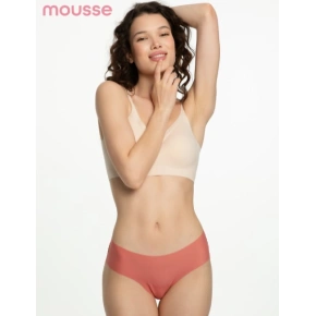 Mousse Classic Seamless Panties Coral - Julimex