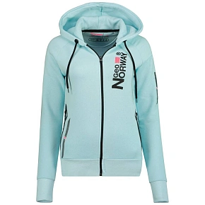 Bluza damska z kapturem Geographical Norway Fabuleuse EO Lady 100 BLEU CIEL (WU5303F/GNO-SKY BLUE) Bluza damska z kapturem Geographical Norway Fabuleuse EO Lady 100 BLEU CIEL (WU5303F/GNO-SKY BLUE)