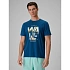 T-shirt regular z nadrukiem męski 4F 4FRSS26TTSHM4306-46S