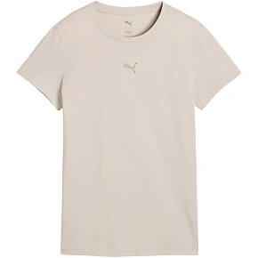 Koszulka damska Puma Ess Centered Cat Logo Tee jasnobeżowa 692916 82 Koszulka damska Puma Ess Centered Cat Logo Tee jasnobeżowa 692916 82