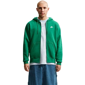 Bluza męska Nike Club BB FZ Hoodie zielona FN3861 365 S