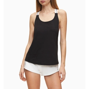 Top plażowy KW0KW01002-BEH czarny - Calvin Klein