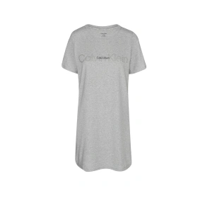 Koszula nocna damska QS6896E P7A szary - Calvin Klein