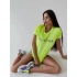 T-shirt damski 277745 neon lime - Ola Voga