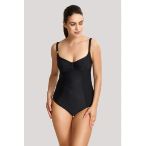 Jednoczęściowy strój kąpielowy SW1300 czarny - Panache