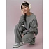 Bluza dresowa loose bez kaptura dziewczęca 4F 4FJRSS26TSWSF2624-25M