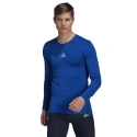 Męska koszulka piłkarska Techfit LS M GU7335 - Adidas
