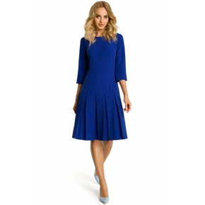 Sukienka damska M336 błękit królewski - MOE