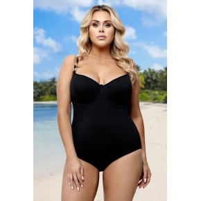 Jednoczęściowy strój kąpielowy L4392/1 czarny - Lorin