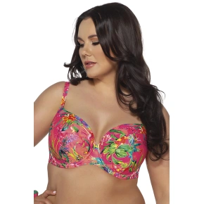 Spider top SK-191 różowo-zielony - Ava