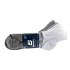 Skechers 3pk Mens Qtr Colorbloc Socks S118998-GRY Szare 43-46