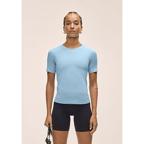 Koszulka damska CASALL Essential Tee kolor niebieski