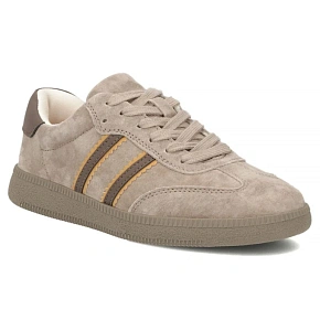 Skórzane półbuty damskie sneakersy beżowe Filippo DP7984 dámské Skórzane półbuty damskie sneakersy beżowe Filippo DP7984 dámské