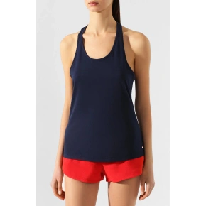 Damski podkoszulek UW0UW02154-CUN niebieski - Tommy Hilfiger