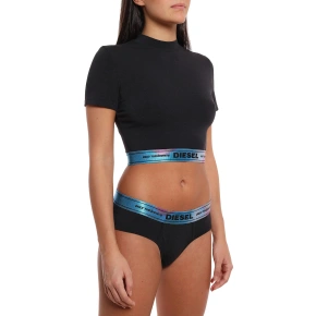 Damski top sportowy 00SHHL-0WAXQ-E5186 Czarny - Diesel