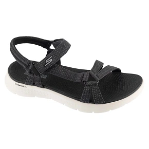 Skechers Go Walk Flex Sandal - Sublime 141451-BKW Czarne 36 Skechers Go Walk Flex Sandal - Sublime 141451-BKW Czarne 36