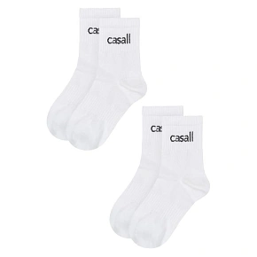 Skarpety sportowe CASALL Urban Tube Sock 2-Pack kolor biały