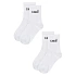 Skarpety sportowe CASALL Urban Tube Sock 2-Pack kolor biały