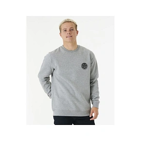 Bluza RIP CURL Wetsuit Icon Crew szary pánské Bluza RIP CURL Wetsuit Icon Crew szary pánské