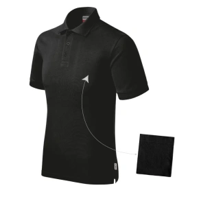 Koszulka polo Rimeck Resist Heavy Polo M MLI-R2001 czarny Koszulka polo Rimeck Resist Heavy Polo M MLI-R2001 czarny