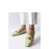 Damskie loafersy K205 zielone - Solea