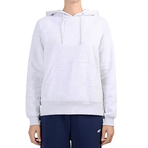 Bluza damska 4F F2536 chłodny jasny szary melanż 4FWMM00TSWSF2536 27M