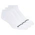 Skechers 3pk Unisex Non Terry No Show S114041-100 Białe 39-42