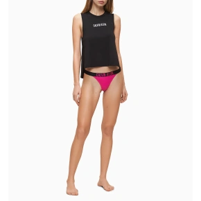 Top plażowy KW0KW01009-BEH czarny - Calvin Klein