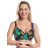 Góra od bikini Sumba P1201 czarno-zielona - Fantasy