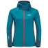 Dámská bunda Hydro Grid Fleece Jkt W 1709911-1395 005 Tyrkysová - Jack Wolfskin