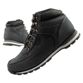 Lee Cooper buty sportowe męskie zimowe trekkingowe za kostkę czarne