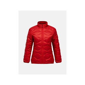 Kurtka damska puchowa PEAK PERFORMANCE W Helium Down Jacket kolor czerwony Kurtka damska puchowa PEAK PERFORMANCE W Helium Down Jacket kolor czerwony