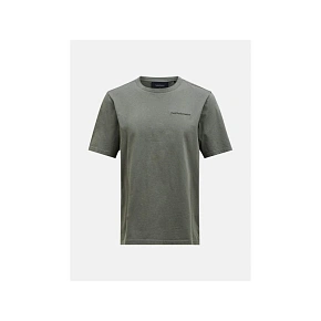 Koszulka męska PEAK PERFORMANCE M Original Small Logo Tee kolor zielony pánské Koszulka męska PEAK PERFORMANCE M Original Small Logo Tee kolor zielony pánské