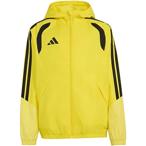Kurtka dla dzieci adidas Tiro 26 Competition All Weather żółta KS9918 Kurtka dla dzieci adidas Tiro 26 Competition All Weather żółta KS9918