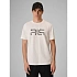 T-shirt regular z nadrukiem męski 4F | Robert Lewandowski RL9KSS26TTSHM3938-11S