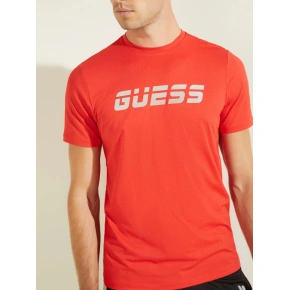 Męska koszula sportowa U1YA08MC03Y - G507 czerwony - Guess