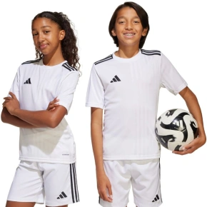 Koszulka dla dzieci adidas Campeon 25 Jersey biała JJ4169 Koszulka dla dzieci adidas Campeon 25 Jersey biała JJ4169