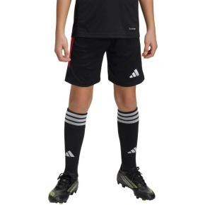 Spodenki dziecięce Adidas Tiro 26 League czarno-czerwone KA8814