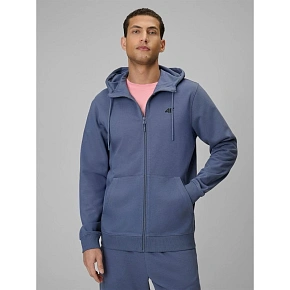 Bluza rozpinana z kaputem męska 4F 4FRSS26TSWSM3106-30S pánské