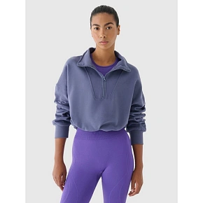 Bluza dresowa bez kaptura damska 4F x Anna Lewandowska 4F 4FALSAW24TSWSF1743-31S dámské
