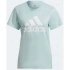Koszulka damska z dużym logo W HL2027 - Adidas