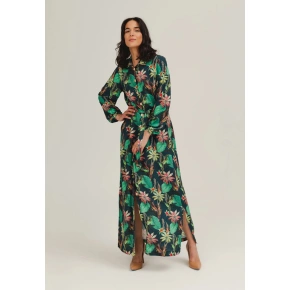 Damska sukienka Helen z tropikalnym nadrukiem - Benedict Harper