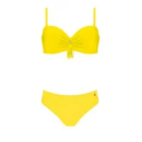 Damski dwuczęściowy strój kąpielowy Monaco 6 S730SN6-21 Żółty - Self