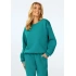Bluza damska Rehema turkusowa - DKaren