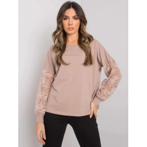 Bluzka damska RV BZ 7342.03 Ciemny beż - Rue Paris