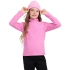 Bluza polarowa dla dziewczynki 4F F060 fuksja 4FJWAW25UFLEF060 55S